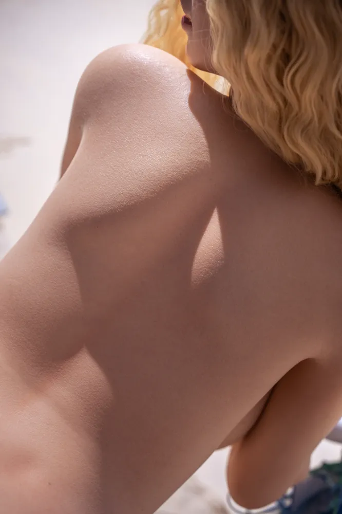 SY Doll 168cm Blonde Silicone Movable Jaw M17